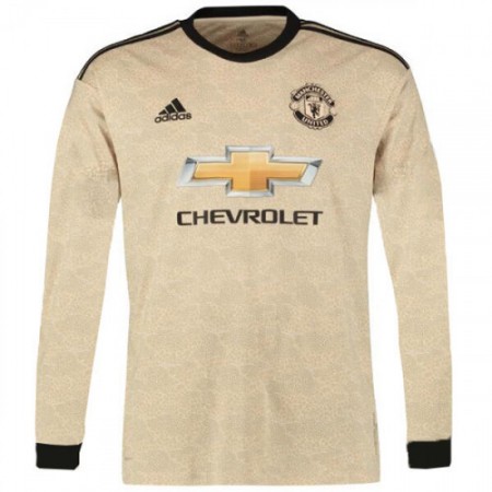 Fotbalový Dres Manchester United Venkovní 2019/20 Dlouhý Rukáv